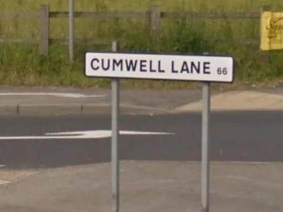 Cumwell Lane in Hellaby