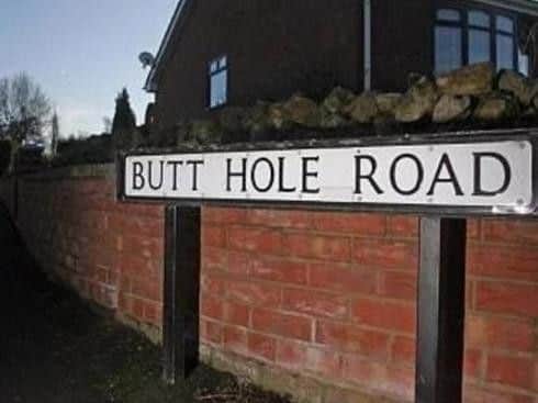Butt Hole Road in Conisborough has recently been renamed Archers Way following a campign by residents