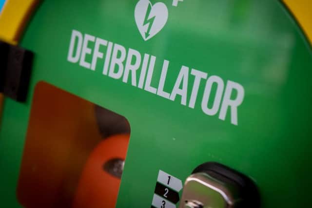 A defibrillator