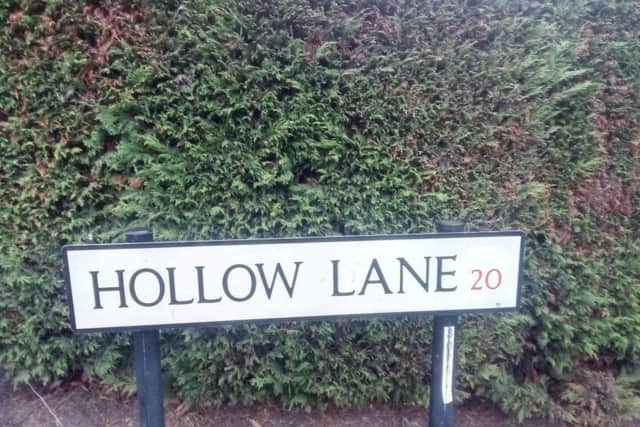 Hollow Lane, Halfway.