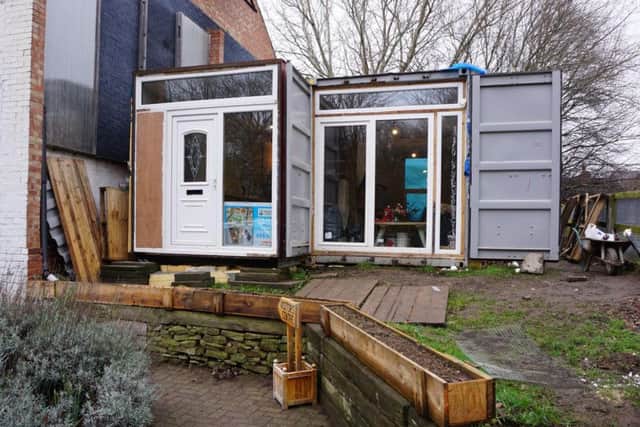 The one-bedroom shipping container home will cost 35,000