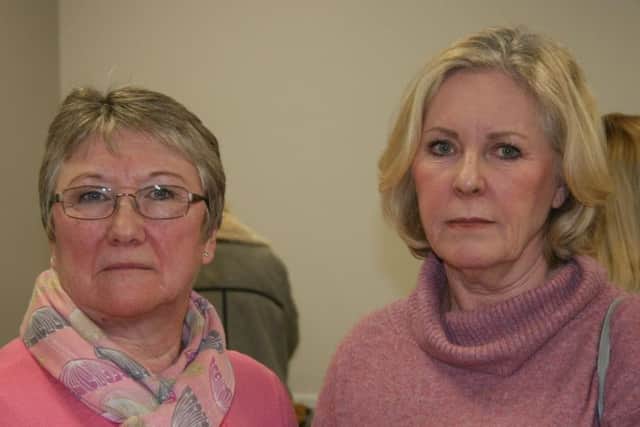 Sue Harding and Rita Brookes were both critical at the plans to close Hurlfield View
