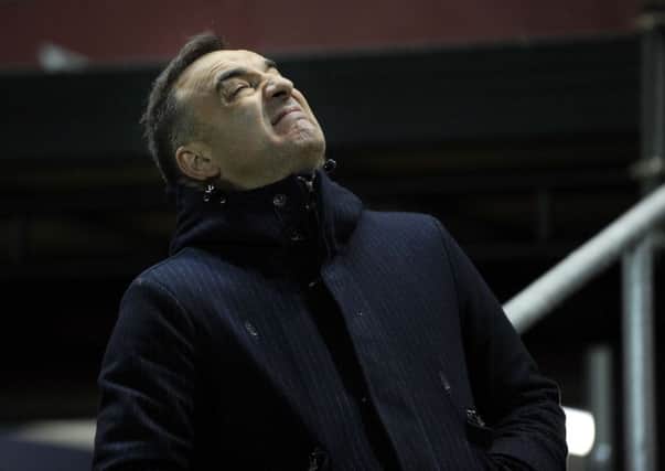 A frustrated Carlos Carvalhal