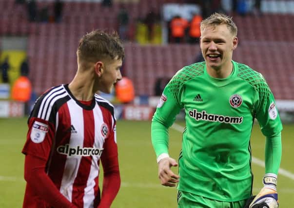 Aaron Ramsdale is a popular member of the Bramall Lane playing staff