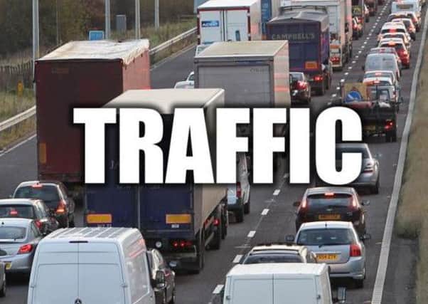 One lane of the M1 has been closed near Sheffield
