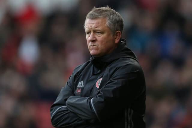 Chris Wilder says doing business with Manchester United is a pleasure. Pic Simon Bellis/Sportimage