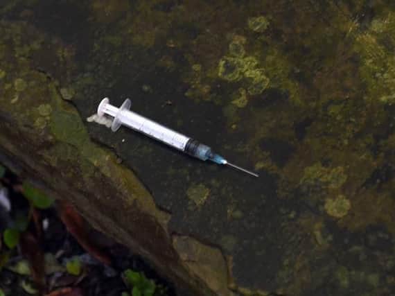 Drug needles have been found in Sheffield today