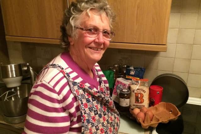 Ruth's mum Brenda will be helping out in the cafe kitchen making it a family affair