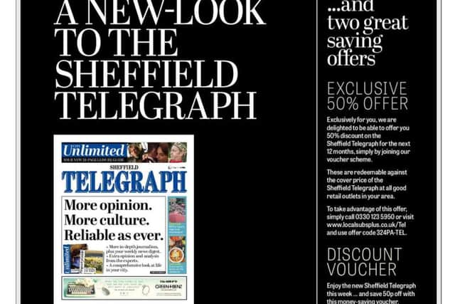 The Telegraph is changing.