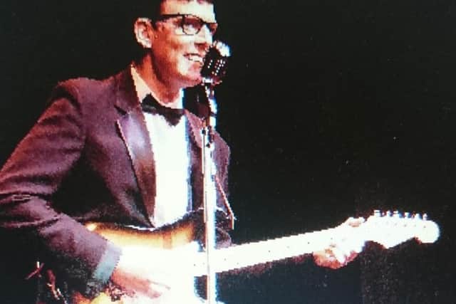 Buddy Holly tribute show at Sheffield City Hall's Memorial Hall.