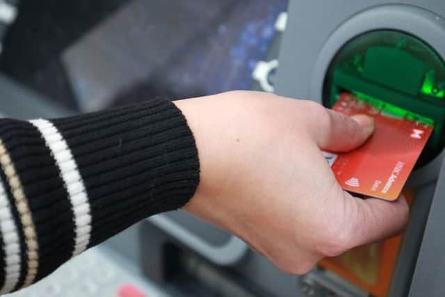 A warning has been issued about a cash card scam