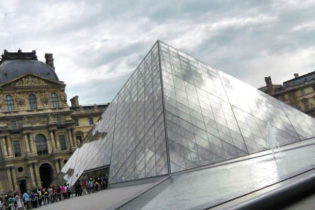 The Louvre in Paris.