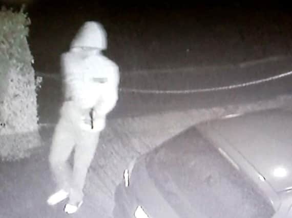 CCTV footage shows gunman in action