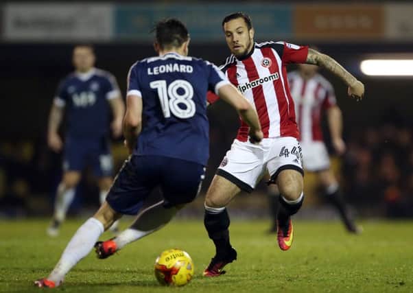 Sheffield United's Samir Carruthers is fit again after injury. Pic David Klein/Sportimage