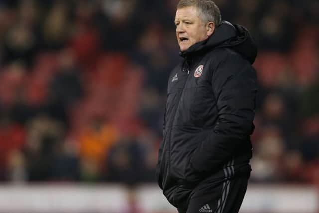 Sheffield United manager Chris Wilder has plenty of options at his disposal: Simon Bellis/Sportimage