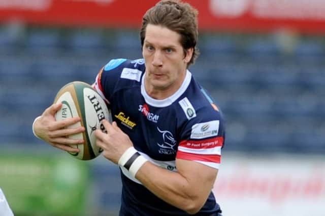 Mat Clark was stretchered off against Ealing