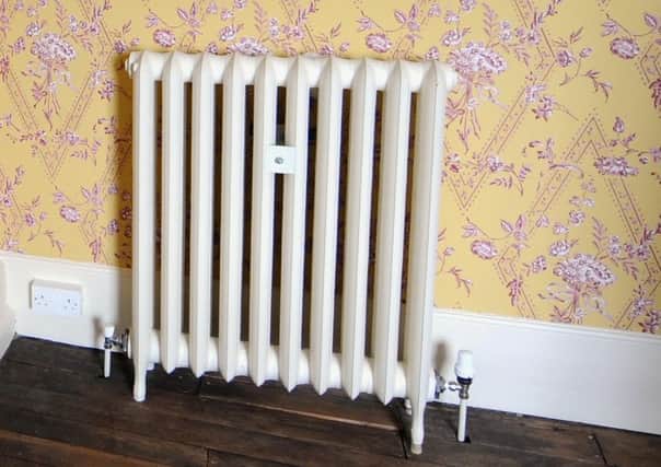 Radiators fitted at Norton Conyers Hall, Wath, near Ripon.23rd March 2016 ..Picture by Simon Hulme