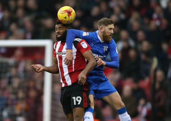 Ethan Ebanks-Landell (left) has become a key member of Sheffield United's defence since arriving on loan from Wolverhampton Wanderers: Simon Bellis/Sportimage