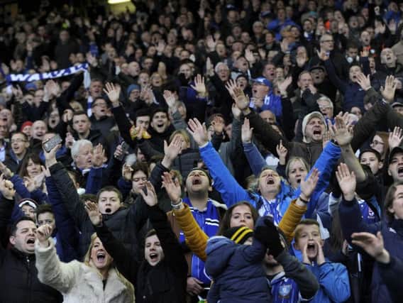 Owls fans roaring on Sheffield Wednesday at Hillsborough