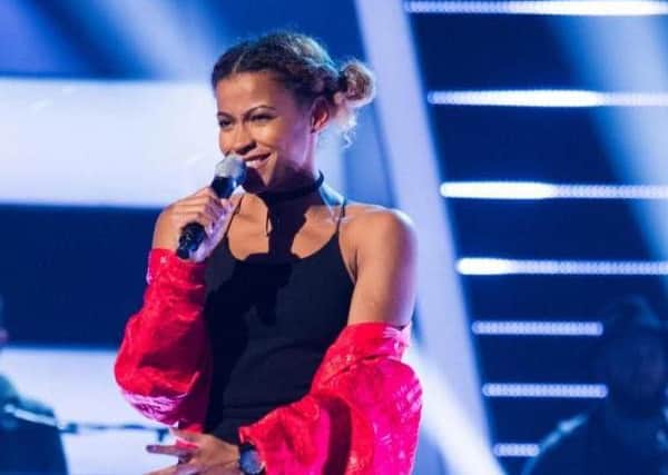Jazmin is among the favourites to win The Voice. (Photo: ITV).