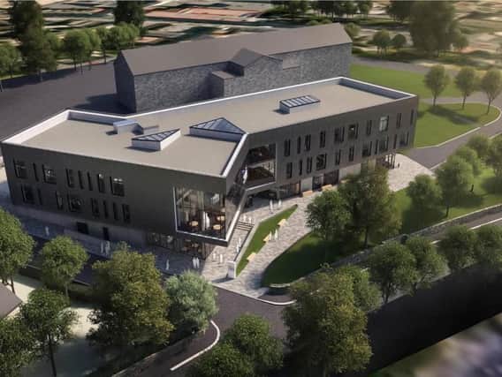 Artists impression of the new Rotherham Higher Education and Skills Centre