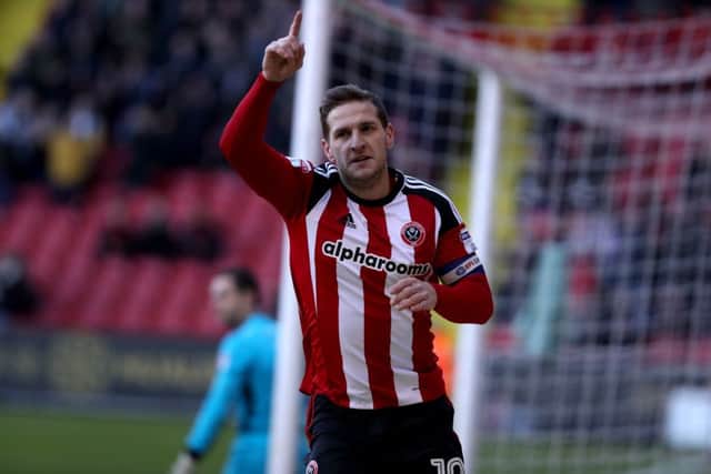 Billy Sharp wants Sheffield United to aim for the top. Pic Jamie Tyerman/Sportimage