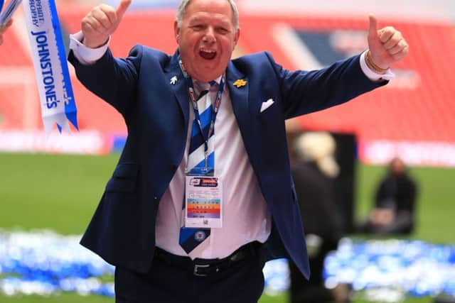 Peterborough United's director of football Barry Fry