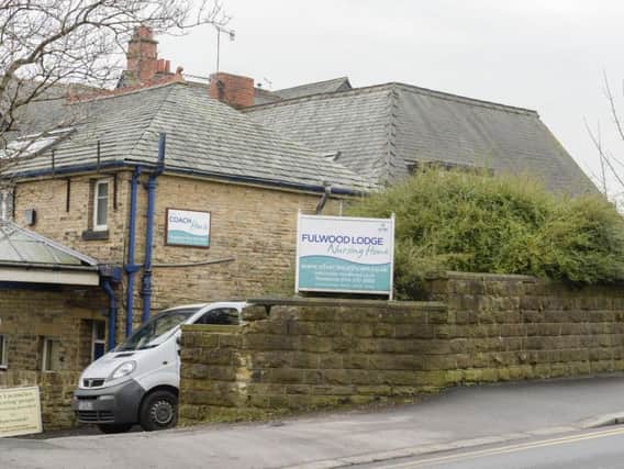 Fulwood Lodge has been branded 'inadequate' by the CQC.Picture: Dean Atkins/The Star