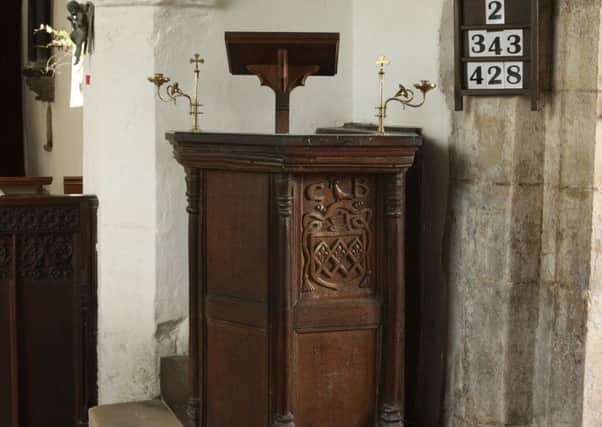 St Helen Marr pulpit