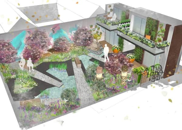 RHS Greening Grey Britain Garden 2017 designed by Professor Nigel Dunnett