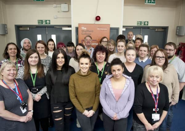 Learners starting a higher apprenticeship to train as healthcare assistant practitioners attended an induction day at The Sheffield College.