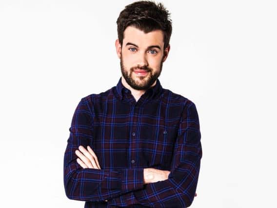 TV star Jack Whitehall, appearing at Sheffield Arena