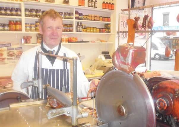 Konrad Kempka who owns a butchers shop on Abbeydale Road