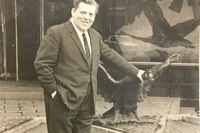 Terry Steeples outside the Black Swan