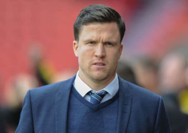 Date:28th March 2016. Picture James Hardisty.
Doncaster Rovers V Wigan Athletic. Pictured Wigan Athletic manager Gary Caldwell.