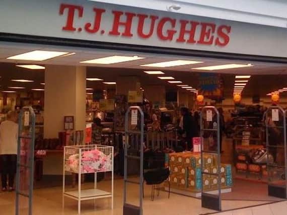TJ Hughes is coming to Chesterfield.