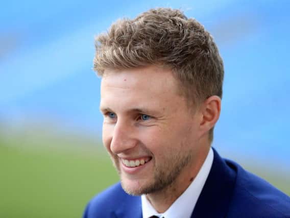 New England captain Joe Root during the press conference at Headingley. Tim Goode/PA Wire