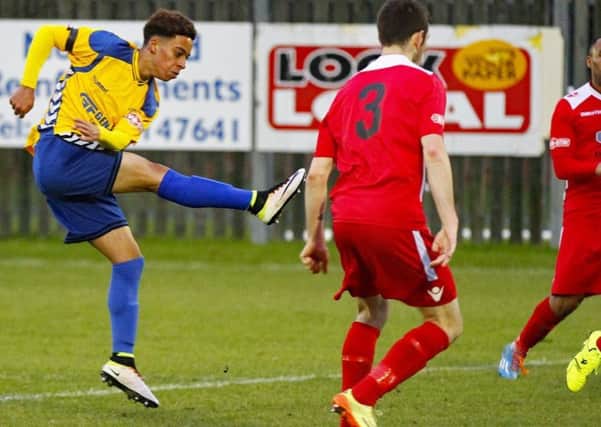 Stocksbridge midfielder Nat Crofts is set to return from injury to face Rugby