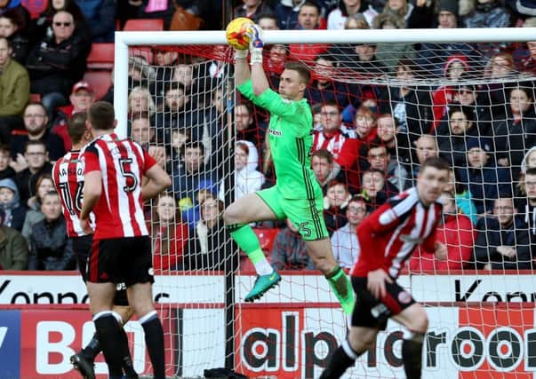 Simon Moore has been in commanding form for Sheffield United. Pic credit should read: Simon Bellis/Sportimage
