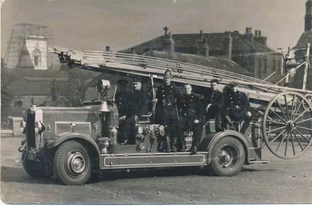 The  fire engine that helped to fight the terrible blazes of the Sheffield Blitz