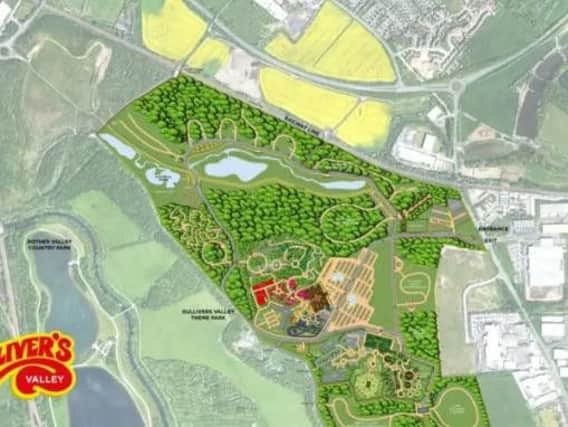 The planned Gulliver's Valley theme park