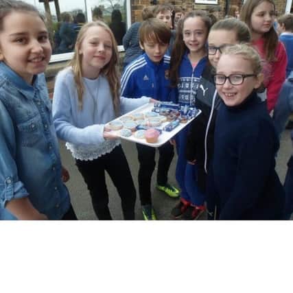 Summer Lane Primary School go blue for brain tumour awareness

.