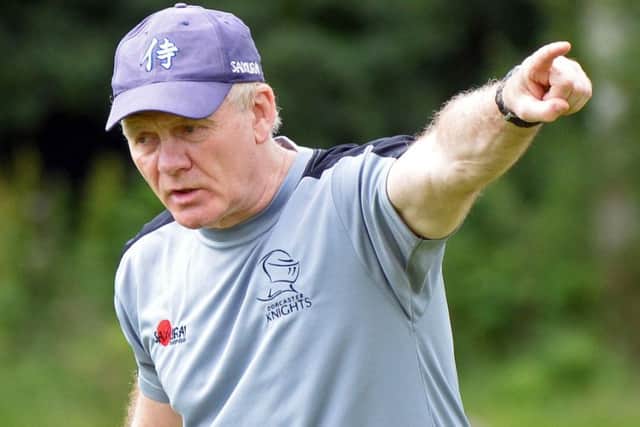 Clive Griffiths, Doncaster Knights Director of Rugby. Picture: Marie Caley