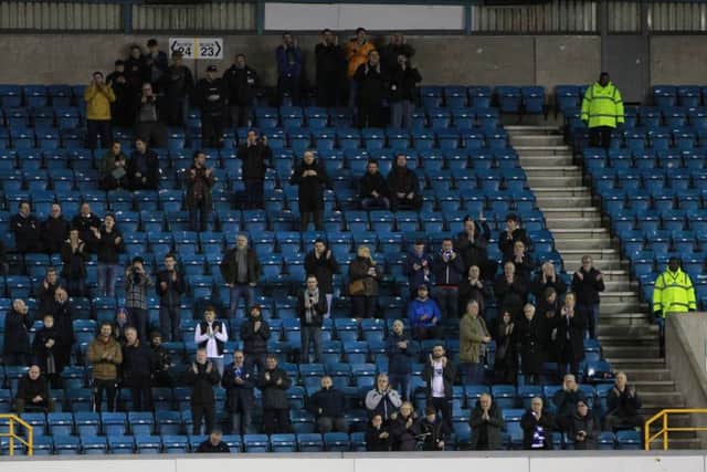 Spireites fans at Millwall (Howard Roe/AHPIX.com
)