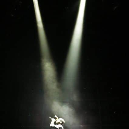 Drake performing at Sheffield Arena.