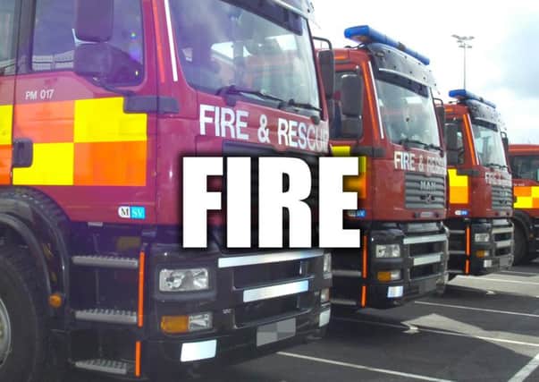 Firefighters do not know if the suspected arson attacks are linked