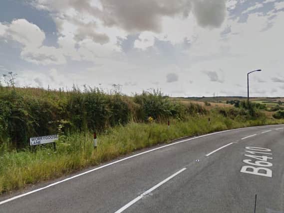 Worrygoose Lane, in Whiston, Rotherham, where the fatal collision happened (Google)