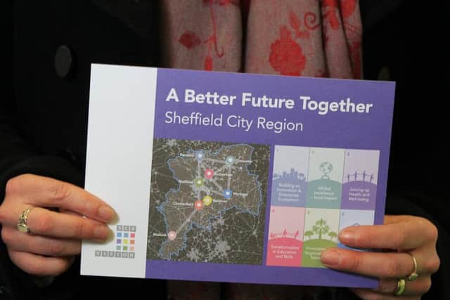 The new vision for Sheffield City Region.