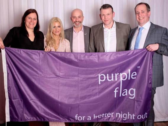 Sheffield Business Improvement District receives the Purple Flag award.