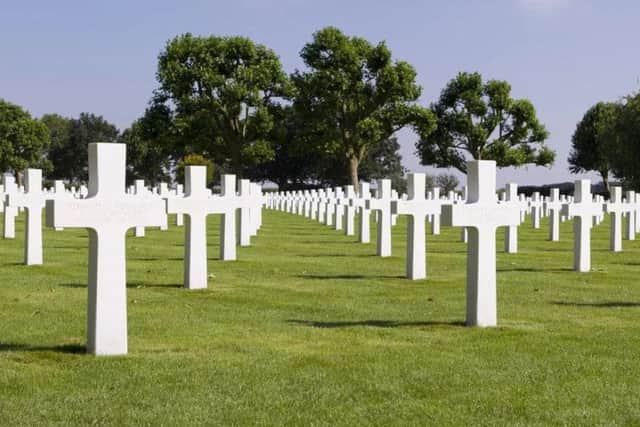 War graves.